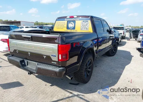 2018 Ford F-150 Platinum from USA, damaged, VIN 1FTEW1EG8JFA94725